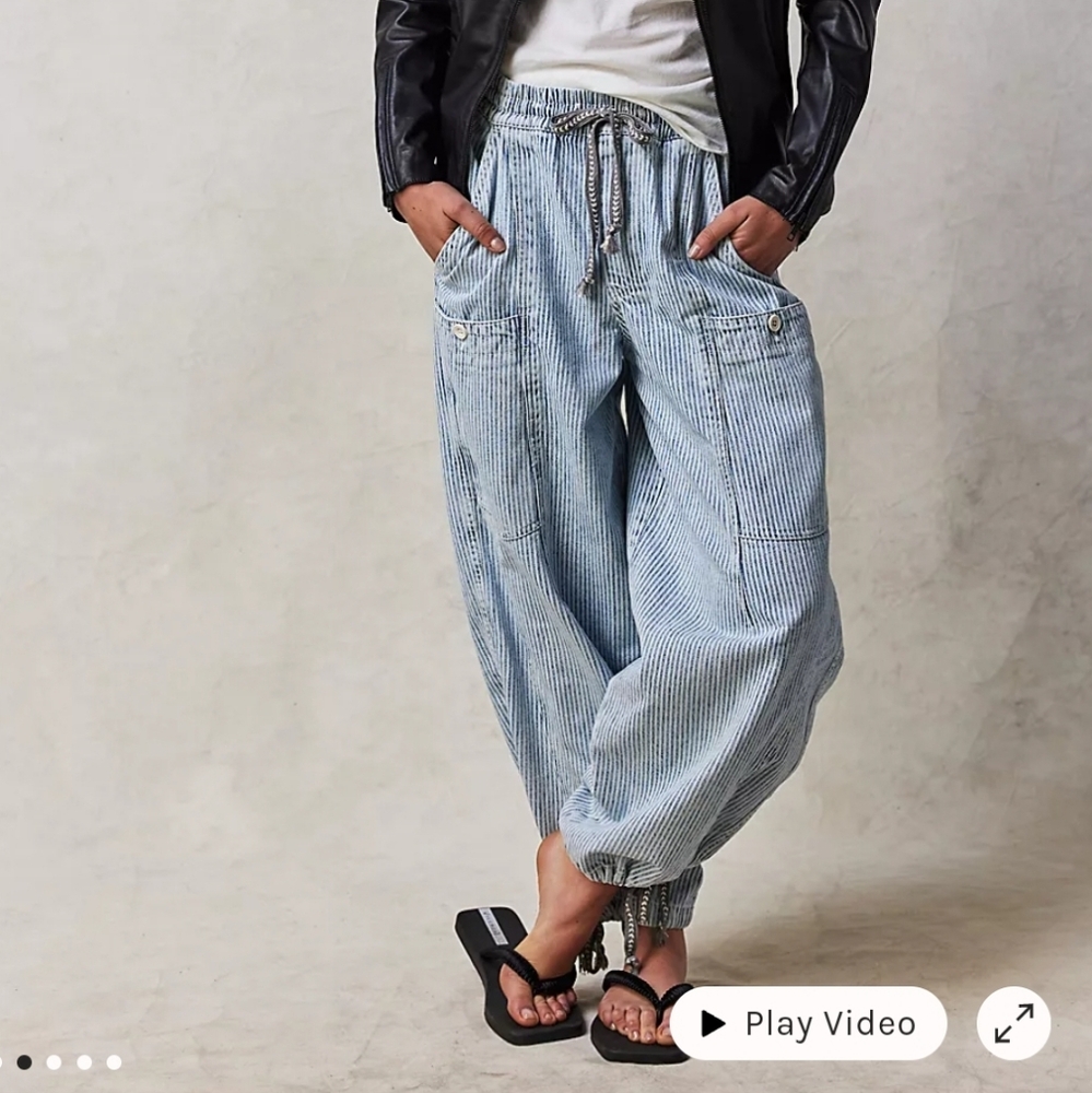‼️ISO Free People Bright Eyed Low-Slung Pull On Jeans